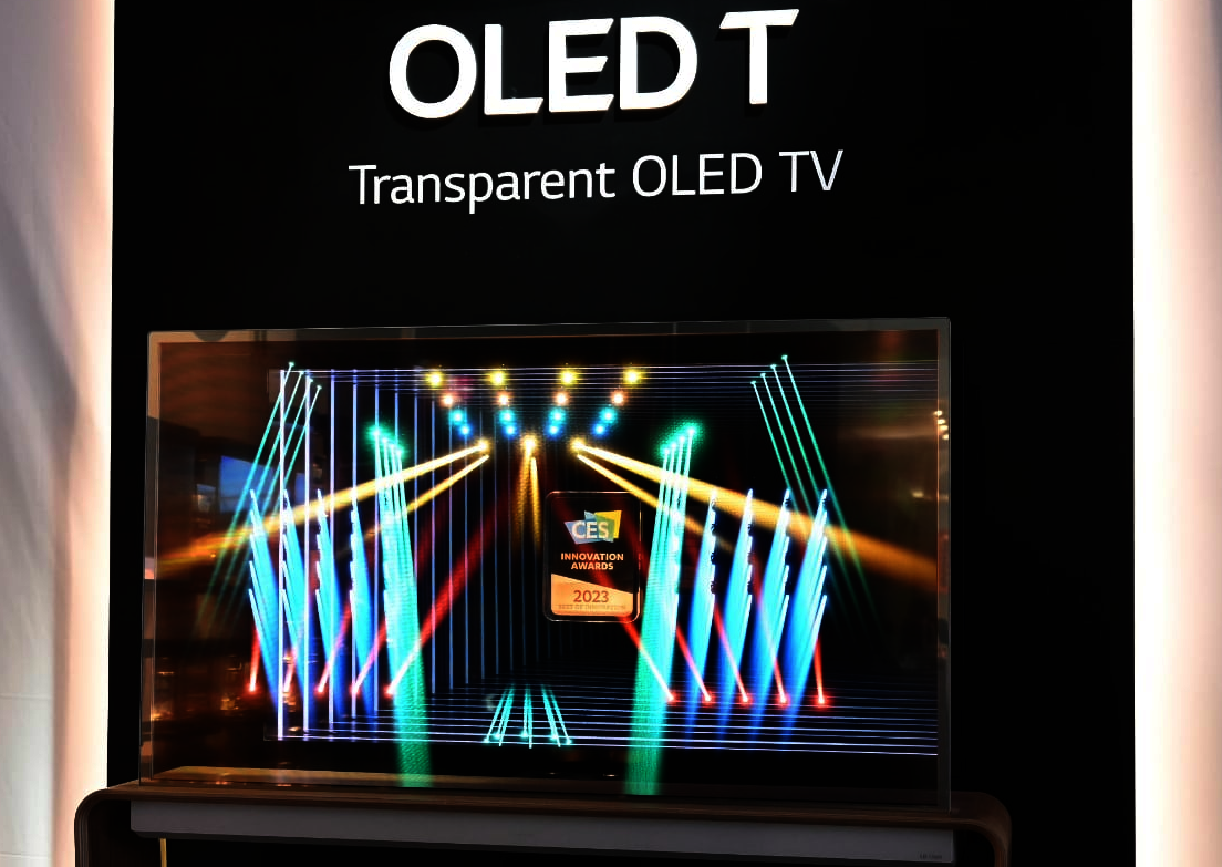 LG showcases transparent OLED T concept at CES 2023